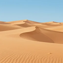 Dunes desert, vector art, trending on artstation, 30mm, by Noah Bradley