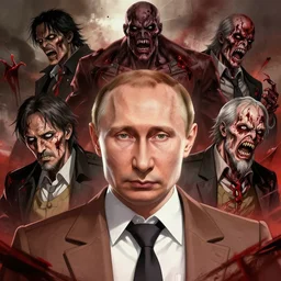 vladimir putin, titan from attack on titans, bloody horror, macabre by donato giancola and greg rutkowski and wayne barlow and zdzisław beksinski, realistic face, digital art