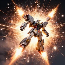 bursting rocket jets mech