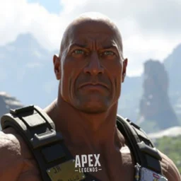 screenshot from apex legends dwayne the rock johnson