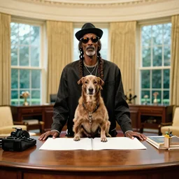 snoop dog in the oval office
