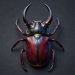 frontal view. elephant beetle tusks on helmet. artstation greg rutkowski. octane render, unreal engine 6, epic game graphics. respawn, cyberpunk, conceptual art, ray tracing