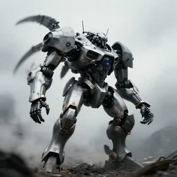 insectoid battlemech, high contrast, science fiction, hd, overcast, motion blur, by alex grey, by roger dean