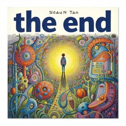 ( ( ( ( the end ) ) ) ) by shaun tan!!!!!!!!!!!!!!!!!!!!!!!!!!!, overdetailed art, colorful, artistic record jacket design