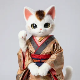 anthropomorphic edo period japanese cat geisha, fursuit, cosplay, trending on instagram, photography, sigma 8 5 mm f / 1. 4, studio lighting