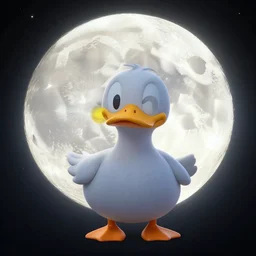 moon attack duck, fantasia photo