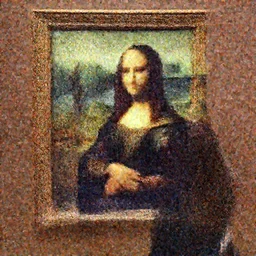 mona lisa but she steal the painting