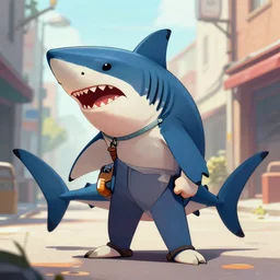 street sharks , digital Art, ninjason chan , Trending cinematographic artstation
