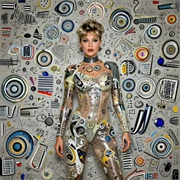 sexy young deanna troi ( star trek ) wearing very tight latex crazy outfit met gala photoshoot