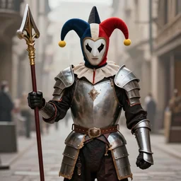 photo of a jester warrior