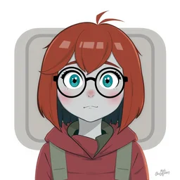 portrait of tulip olsen ( infinity train )