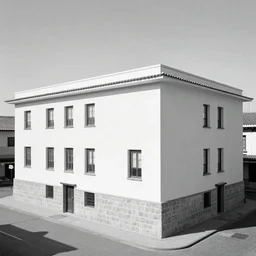 Teruel city in 1989, Korean style buildings