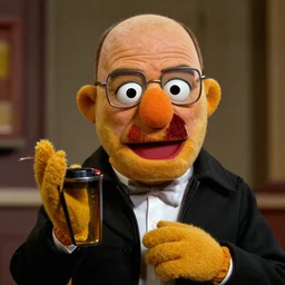 walter white from breaking bad as a muppet