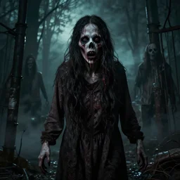 a scary depiction of the end of civilization, eerie, horror, obnoxious