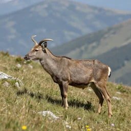 a schrat in the wild mountains of calabria, high detailed, national geographic photography
