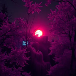 urbex by daniel burnham, morning sun at night myst lightpaint nightvision thermal imaging at dusk darkacademia infrared tokyo vaporwave flowers forest lake, archdaily, wallpaper, highly detailed, trending on artstation.