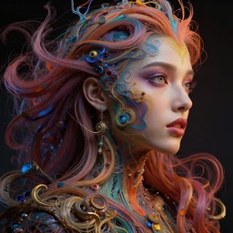 the most amazing dream you ever had about a woman, hyper realistic, concept art, intricate, hyper detailed, smooth, ambient volumetric lighting, high contrast, vibrant, hd, octane, jim burns, moebius!!!