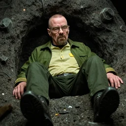 still of a breaking bad episode where walter white is trapped in space, cinematic