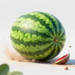 A giant watermelon is on the loose, and it’s destroying everything in its path! The massive fruit is smashing through buildings, toppling trees, and crushing cars. No one knows how to stop it.