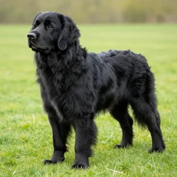 landseer european type dog, landseer newfoundland, realistic