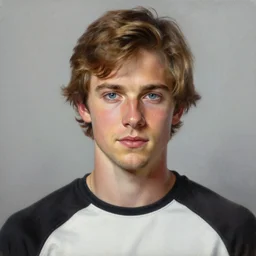 a portrait of aaron taylor johnson as quicksilver, a photorealistic painting by mandy jurgens, trending on artstation, photorealism, detailed painting, behance hd, hyper realism