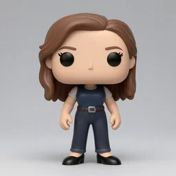 full body 3 d render of julia roberts as a funko pop, studio lighting, white background, blender, trending on artstation, 8 k, highly detailed