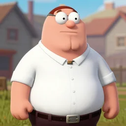 Peter Griffin in Red Dead Redemption 2