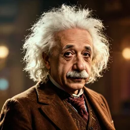 photoshoot of albert einstein as willy wonka in avengers movie, amazing splashscreen artwork splash art, detailed face, detailed face, cinematic lighting, league of legends splash art, cinematic lighting, ray tracing, octane render, long lens, bokeh, anamorphic lens flare, 8 k, hyper detailed, 3 5 mm film grain