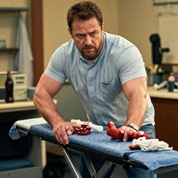 poster of the action movie : ironing 2, photorealistic ultra high resolution