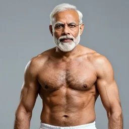 muscular narendra modi