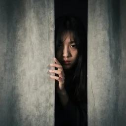 lurking in the shadows