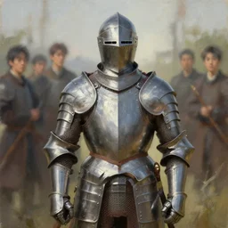 beautiful oil portrait painting of alwyte armor, medieval armor, knight, natural light, outside. artstation, concept art, smooth, sharp focus, illustration, by bartek fedyczak, erak note, tooth wu, neil richards, kan liu, siwoo kim, jisu choe