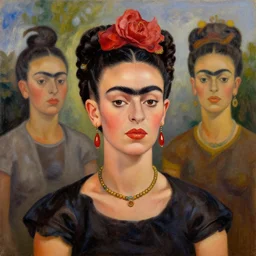 dreams oil painting by frida kahlo, ultradetailed