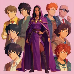 maya ali, sorcerer, gloomhaven, octane render, rpg avatar potrait, gaudy colors, matte painting concept art, by jesper ejsing, and makoto shinkai and lois van baarle and ilya kuvshinov and rossdraws