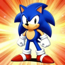 sonic the hedgehog from sonic heroes 2003