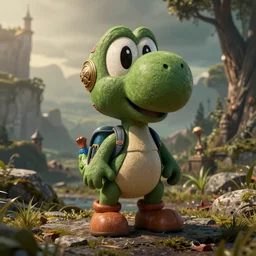 gediminas pranckevicius very very intricate photorealistic photo of yoshi in an episode of game of thrones, photo is in focus with detailed atmospheric lighting, award - winning details