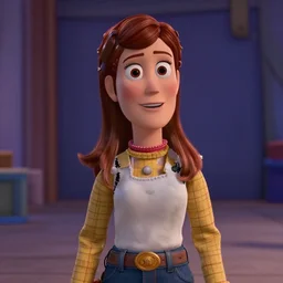 cinematic still of Sofia Vergara in Pixar's Toy Story (1995)