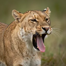 predator panting