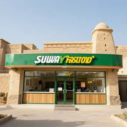 an Subway fastfood temple in mesopotanian ancient city, Subway fastfood temple !!!!!!!!!!!!!!!!!!!!!!!!!! Subway fastfood , temple Subway fastfood !!!!!!!!!!!!!!!!!!! award winning photo