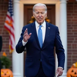 joe biden wearing a halloween costume
