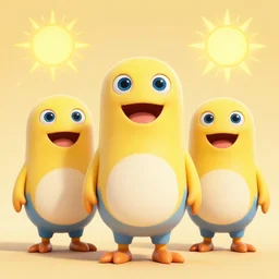 gooper blooper sunshine 3 d