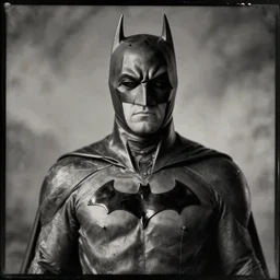 Batman tintype photo