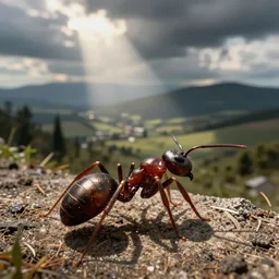 from the perspective of an ant by ester Curini