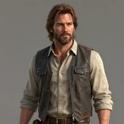 Dr. Phil is John Marston, hyperdetailed, artstation, cgsociety, 8k