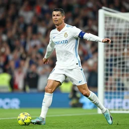 cristiano ronaldo after scoring a goal