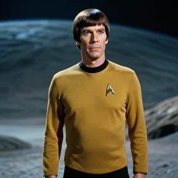 film still from star trek, spock on an alien planet, 1 9 6 8