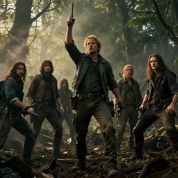 mutiny of nature against humans, dramatic lighting, cinematic, establishing shot, extremely high detail, photorealistic, cinematic lighting