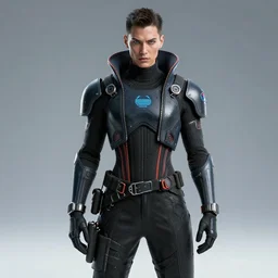 chief keef wearing a cyberpunk outfit