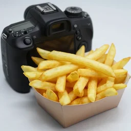 dslr food photograph of french fries 8 5 mm f 1. 8