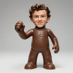 tom holland made of chocolate